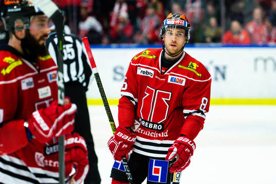 Örebros Tyson Spink deppar
