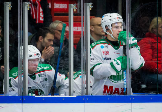 Rögles Leon Bristedt och Jonas Ahnelöv deppar i