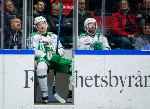 Rögles Leon Bristedt och Taylor Matson deppar i