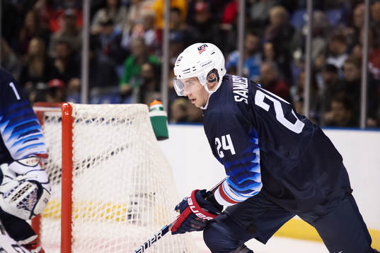 Mattias Samuelsson of USA