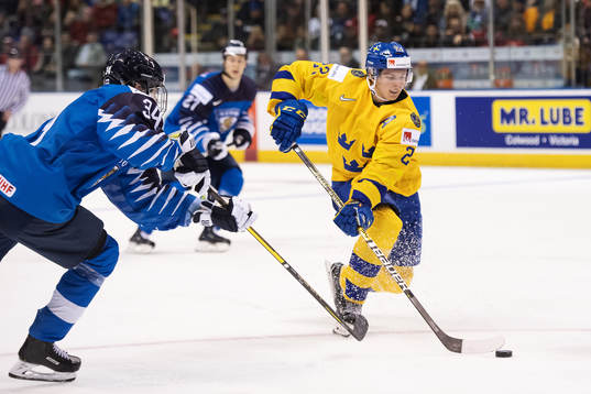 Isac Lundeström of Sweden
