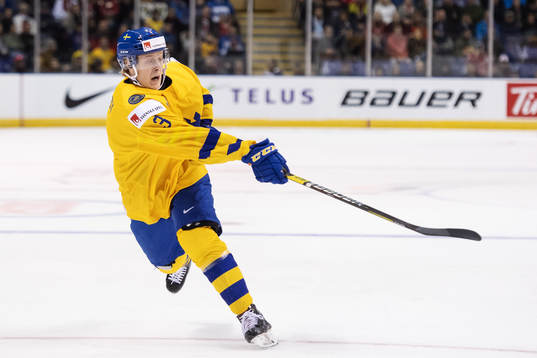 Adam Boqvist of Sweden