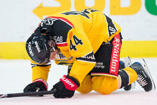 Luleås Mattias Guter liggande