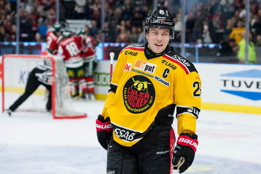 Luleås Erik Gustafsson deppar