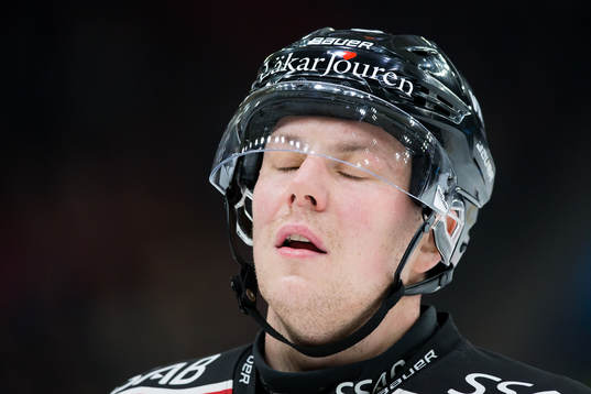 Luleås Erik Gustafsson deppar