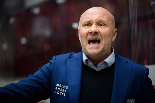 Malmö Redhawks tränare Peter Andersson