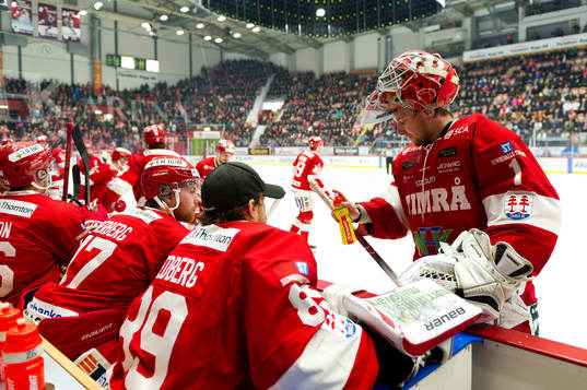 Timrås målvakt Victor Brattström