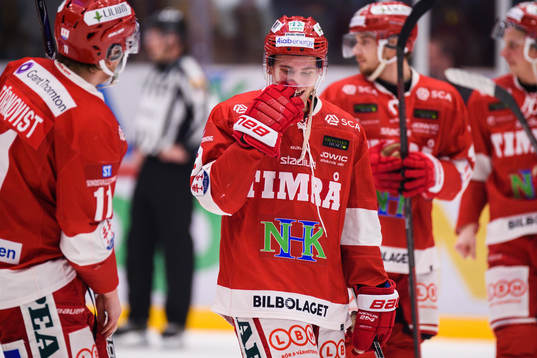 Timrås Rickard Palmberg jublar