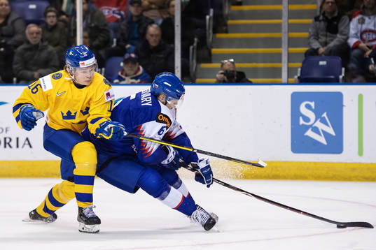 Filip Westerlund of Sweden and Martin Fehervary of Slovakia