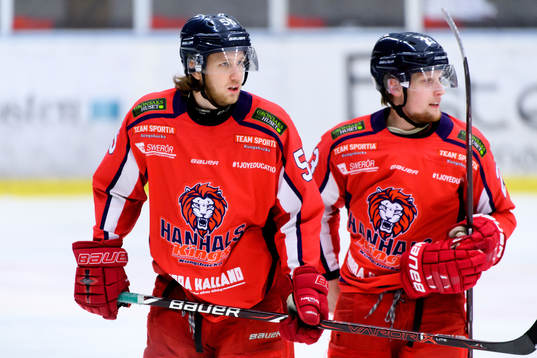 Hanhals Hampus Melèn och Kim Jonsson