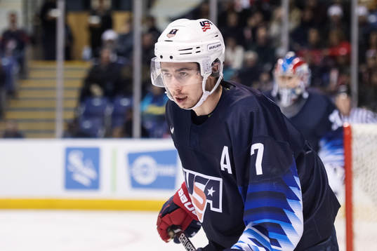 Quinn Hughes of USA