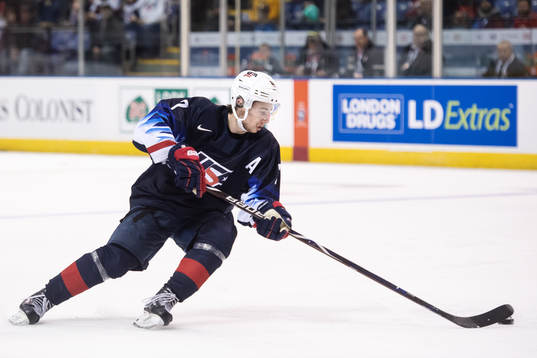 Quinn Hughes of USA