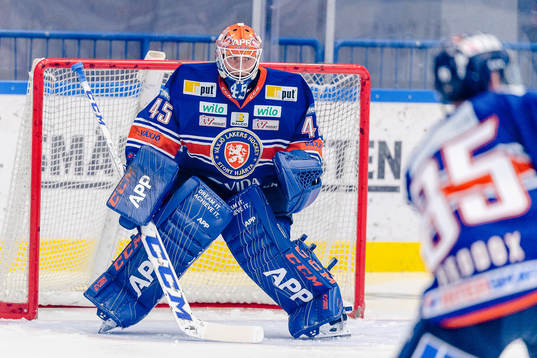 Växjös målvakt Viktor Andrén