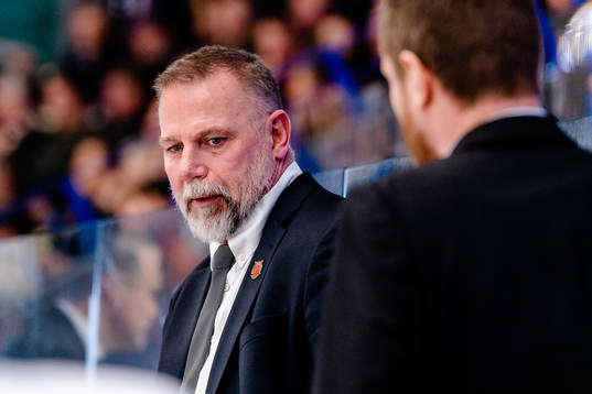 Moras tränare Mats Lusth