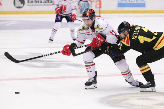 Örebros Aaron Palushaj och Brynäs Joel Kellman
