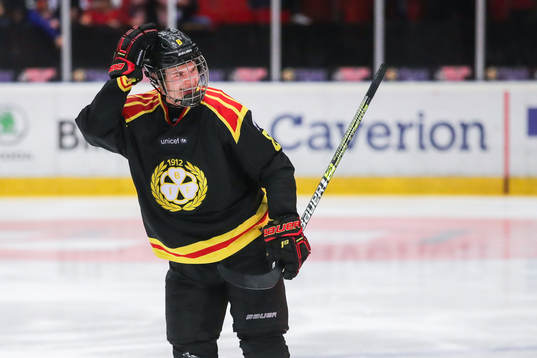 Brynäs Victor Söderström jublar