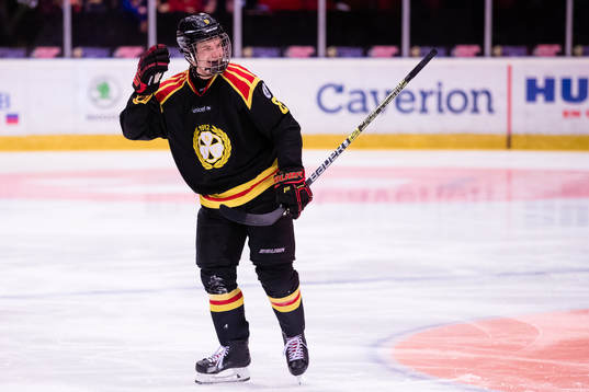 Brynäs Victor Söderström jublar