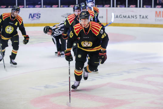 Brynäs Jesper Jensen jublar