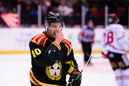 Brynäs Jesper Jensen deppar