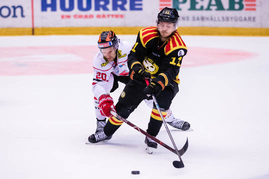 Brynäs Joel Kellman och Örebros Marcus Weinstock