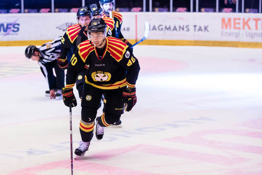 Brynäs Jesper Jensen jublar