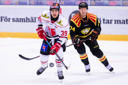 Örebros Jordan Boucher och Brynäs Nicklas Danielsson