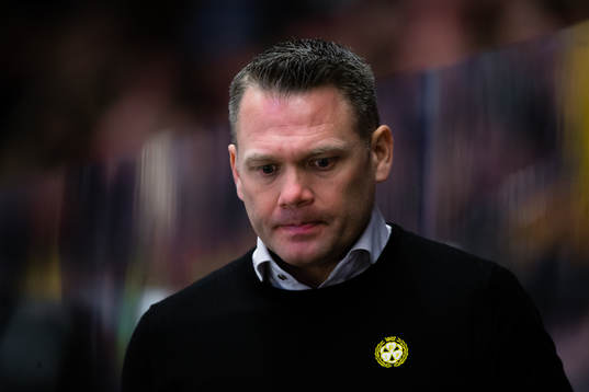 Brynäs assisterande tränare Mikael Holmqvist
