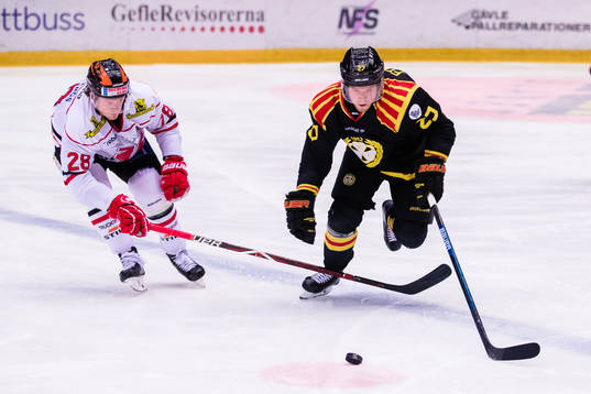 Brynäs Emil Forslund och Örebros Linus Arnesson