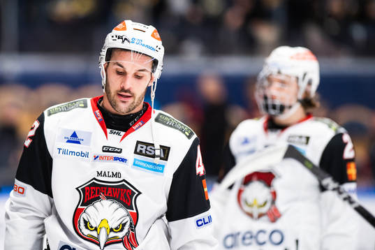 Malmö Redhawks Niklas Arell deppar