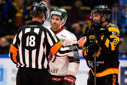 Skellefteås Jimmie Ericsson och Frölundas Joel Lundqvist