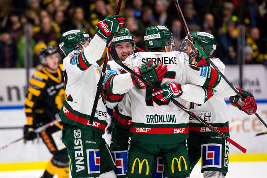 Frölundas Ponthus Westerholm jublar