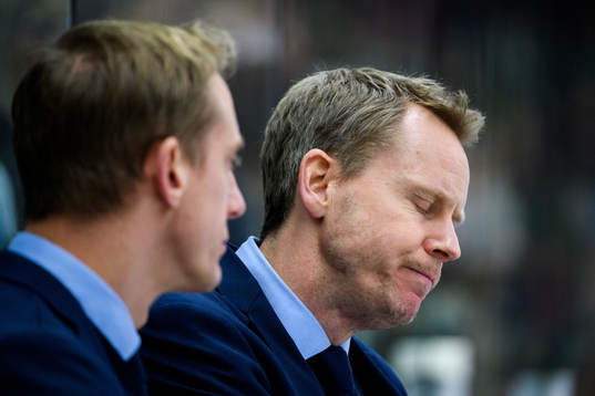 Djurgårdens tränare Robert Ohlsson deppar