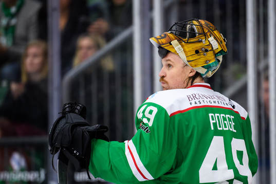 Rögles målvakt Justin Pogge