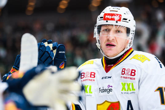 Djurgårdens Henrik Eriksson jublar