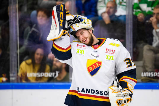 Djurgårdens målvakt Adam Reideborn