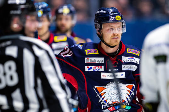 Linköpings Nick Sörensen jublar