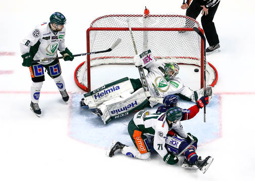 Mål 4-1 av Linköpings Broc Little