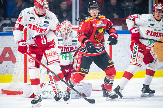 Timrås Andreas Molinder och Luleås Johan Forsberg