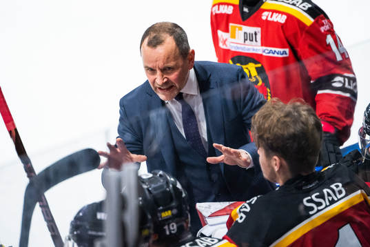 Luleås tränare Thomas Berglund