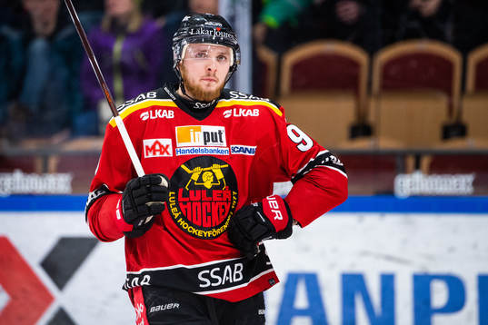 Luleås Robin Kovacs deppar