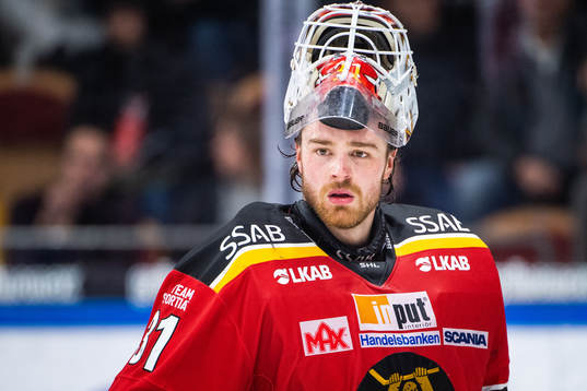 Luleås målvakt Niklas Rubin