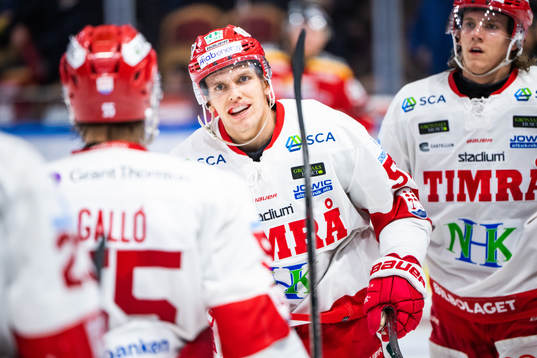 Timrås Anton Wedin jublar