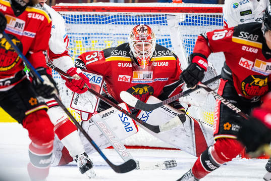 Luleås målvakt Niklas Rubin