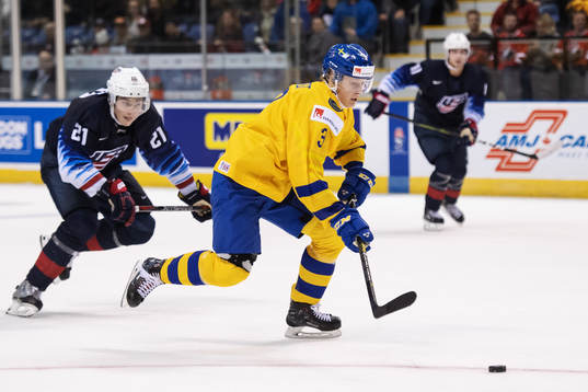 Adam Boqvist of Sweden
