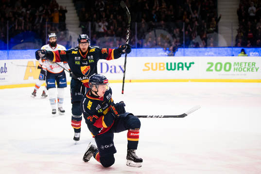 Djurgårdens Jonathan Davidsson jublar
