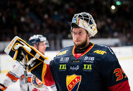 Djurgårdens målvakt Adam Reideborn
