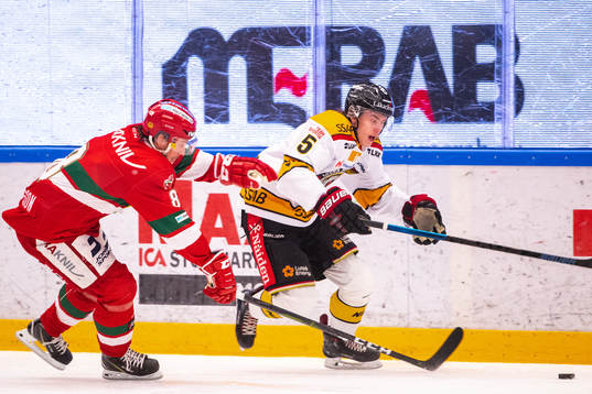 Moras Robin Johansson och Luleås Viktor Edström