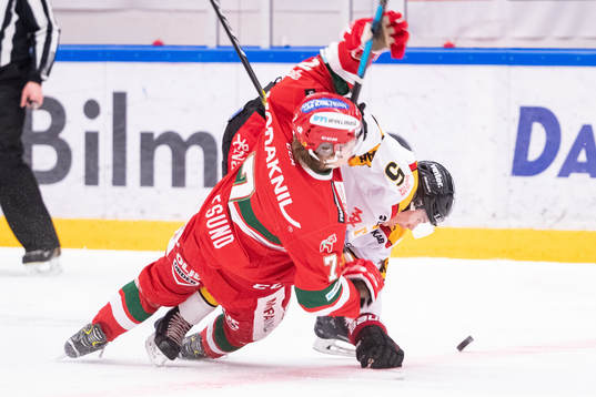 Moras Erlend Lesund och Luleås Linus Nässén