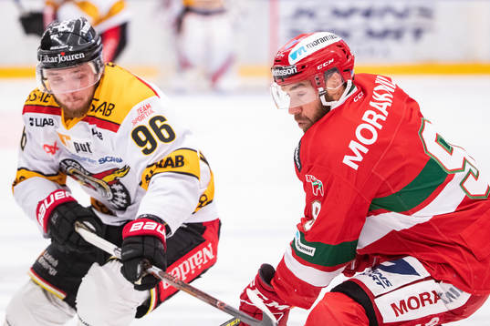 Luleås Robin Kovacs och Moras Andrew Rowe