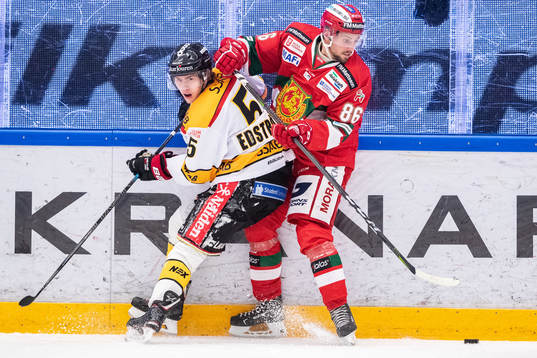 Luleås Linus Nässén och Moras Mathias Bromé